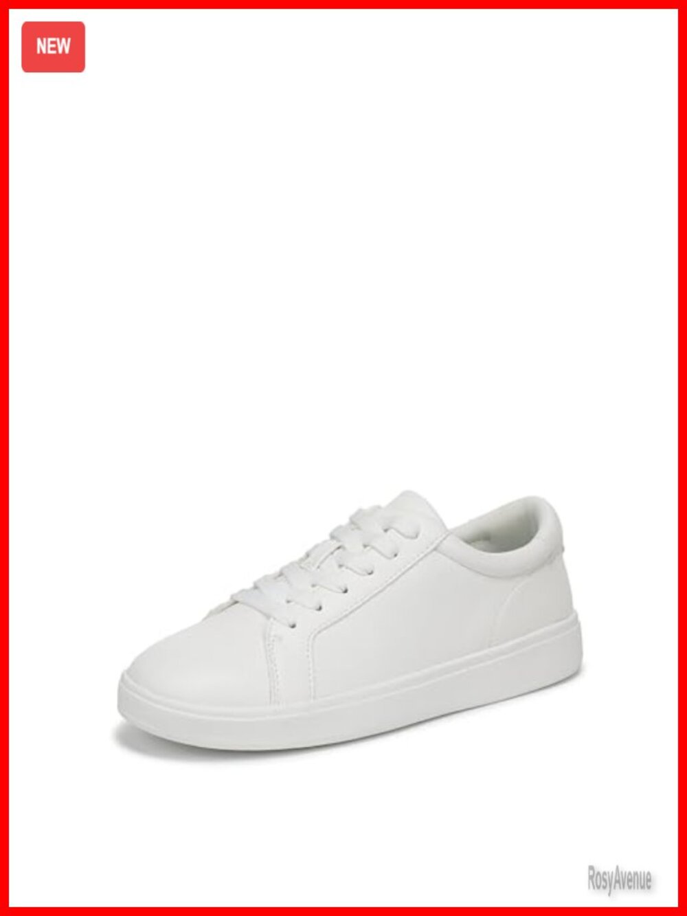 Women's Vivienne Faux Leather Low Top Fashion Sneakers Comfort Casual